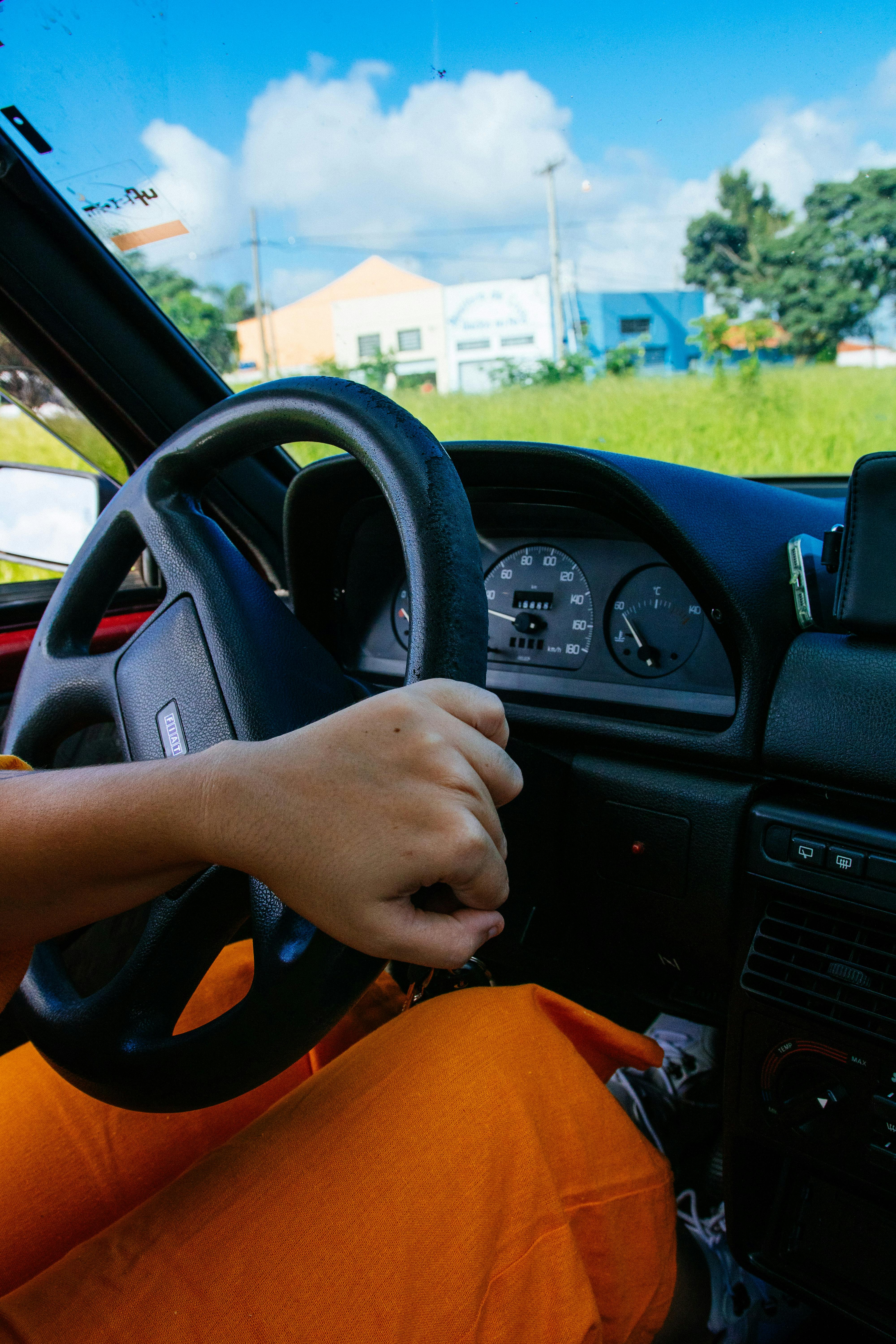 Person driving